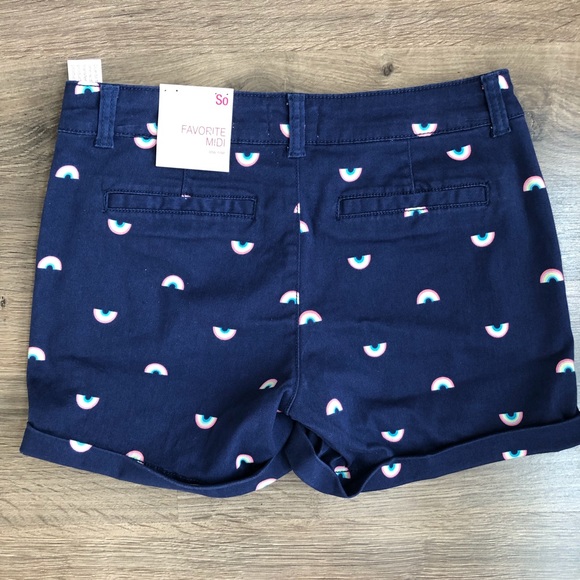 Low Rise Rainbow Shorts - Picture 4 of 6